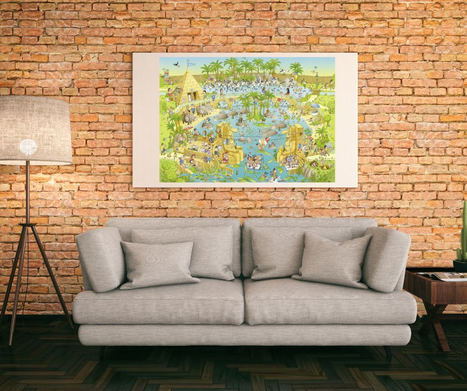 Weitere Produktbilder Nile Habitat – Heye Puzzle